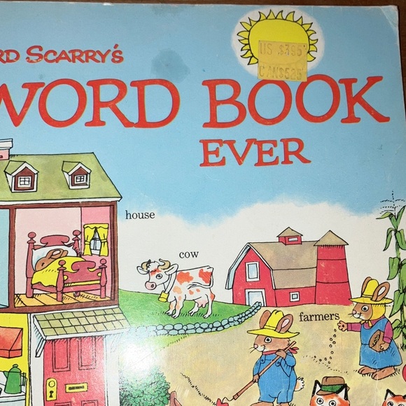 Richard Scarry's Best Word Book Ever - 1963 vintage Edition - Picture 14 of 14